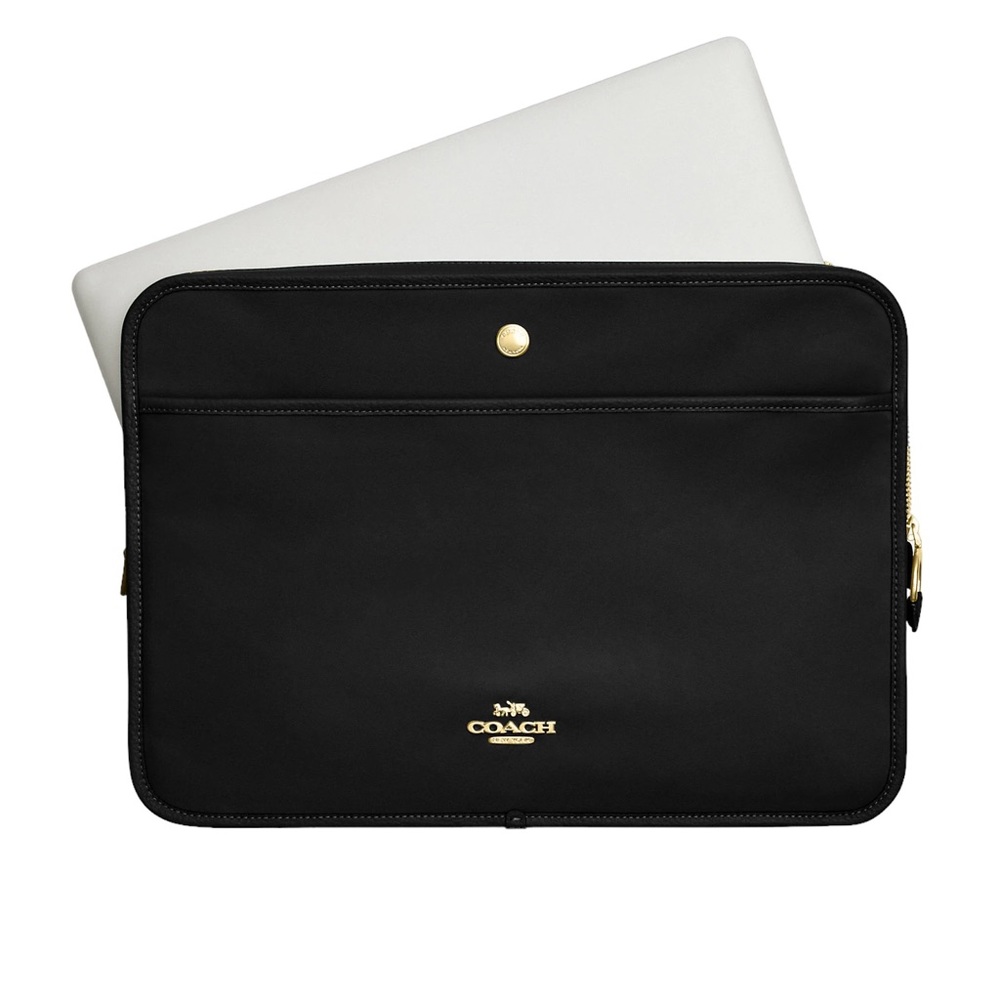 NWT Coach Ellis Laptop Sleeve Black - Picture 2 of 3